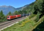 1116 175 + 1016 025 mit einem Walter-KLV am 08.09.2012 unterwegs bei Penk.