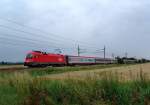 1116 173 mit einem OIC nach Wien West am 12.07.2008 bei Gunskirchen.