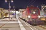 BB 1116 145 mit EN und MAV 470 001 mit REX stehen am 13.07.2013 in Salzburg Hbf.