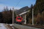 1116 172 mit EC 87 in Gries am Brenner (05.02.2007)