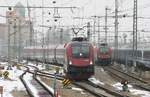 ÖBB 1116 213  Spirit of Italy  // München, unweit des Hbf (öffentlich zugängliche Fotostelle // 14.