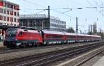 1116 229 mit Railjet nach Mnchen Hbf am 03.04.12 am Heimeranplatz