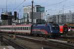 1116 195 am 05.02.17 bei der Einfahrt München Hbf