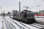 1116 153 mit EC 1113 am 17.02.2012 in Mnchen Hbf.