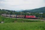 1116 003 RCA mit dem Audizug nach Ingolstadt Nord am 26.05.2010 unterwegs bei Drrwien.