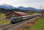 1116 126  Licht ins Dunkel  mit einem Korridor-Zug bei bersee.