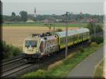 Nochmals die 1116 250 welche am 4.8.2006 in Ebenfurth ER 9947 „Therme Bk“ bernommen hat, und wird ihn bis Wien bespannte.