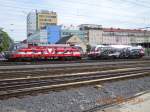 Anllich des Grazer Eisenbahnfestes am 22.9.2012 waren die beiden BB-Sonderloks  Heeressport  (1116 138-9) und  175 Jahre Eisenbahn in sterreich  (1216 020-8) auf dem Bahnhof der steirischen