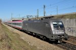 1116 182 am 29.03.14 mit dem EC gen Italia bei München-Trudering