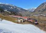 1116 180 mit IC 690 am 07.03.2015 bei Angertal.