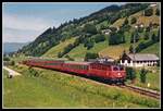 1141 016 mit R3408 bei Tauplitz am 27.06.2001.