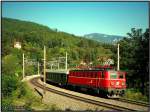 1141 024 zieht den EZ Zauberberg ber den Semmering nach Mrzzuschlag. 31.08.2008 Kb