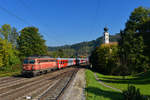 1142 564 mit einem REX am 30.09.2017 bei Wernstein am Inn.