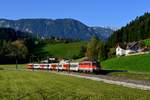 Wer noch Lokomotiven der Baureihe 1142 im Personenverkehr auf der Pyhrnbahn erleben möchte, sollte sich beeilen.