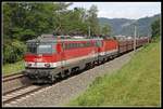 1142 634 + 1144 106 mit G47407 bei Pernegg am 17.06.2019.