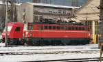 Elektrolokomotive 1142.538 in Graz Hbf.