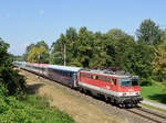 Selten aber doch kommen die betagten 1142er noch im hochwertigen Schnellzugverkehr zum Einsatz, so auch am 06.