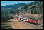 1142 567 mit E1692 bei St.Georgen ob Judenburg am 17.03.2004.