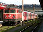 IC 552 mit 1142 562 als Tfz kurz nach der Ankunft in Wien Sd (18.3.2008)