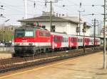 1142 656 fhrt als Regionalzug nach St.Plten in Wien Htteldorf aus (18.4.2008)