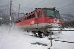 ÖBB 1142 636-0 als R 4411 bei der Durchfahrt in Bad Ischl Frachtenbf.