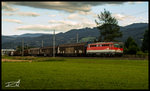 Aus St.Michael komt der 55557 in Richtung Villach und auf der Südbahn bei Spielberg konnte ich in auf meinen Chip bannen.