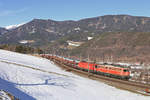 1142.682+1116.253 fahren mit G-49415 bei der Apfelwiese am Eichberg bergwärts.