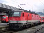 1144 224 im Innsbrucker Hbf, Aufgenommen am 24.07.2007