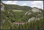 2x1144 + 1116 mit Güterzug am Krauselklauseviadukt am 12.06.2020.