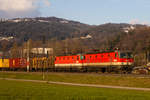 1144 046-0 und 041-1 bei Dornbirn Haselstauden.