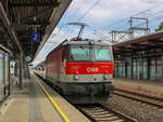 Graz. Die ÖBB 1144 074 steht hier am 2.7.2020 mit einem Wendezug in Graz Don Bosco.