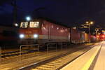 Der KGAG41485 von Kalsdorf Terminal nach Koper luca wurde am 21.1.2022 von der 1144 097 bespannt und wartet im Bahnhof Werndorf auf die Weiterfahrt in Richtung Spielfeld-Straß.