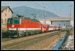 1144 289 mit E1697 bei Kraubath am 14.02.2000.