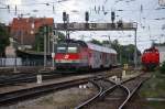 1144 282 als S50 bei der Einfahrt in Wien Penzing, 28.05.2009.