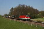 1144 242 mit TEC 40559 (Rotterdam – Verona) am 24.04.2010 in Vogl bei Grokarolinenfeld.