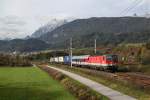 1144 220 mit einer Rola am 03.11.2012 im Inntal bei Terfens.