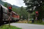 Impression an einem Bahnbergang im Gesuse, 06.09.2012