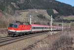 1144 106 mit IC518 bei Oberaich am 22.03.2013