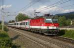 1144 248 mit EC159 (Wien Meidling - Zagreb) bei Allerheiligen-Mrzhofen am 11.07.2013