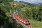 1144.248+1116 fahren am herrlichen Sommertag des 16.7.13 mit GAG-91025 bei Eichberg ber den Abfaltersbachgraben-Viadukt.