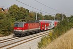 1144 066 mit REX bei Perchtolsdorf am 28.09.2016.