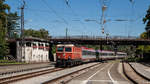 Am 23.08.2016 kam 1144 040 mit IC 118 nach Lindau Hbf.