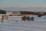 Der Winter hat Einzug in Oberbayern gehalten.