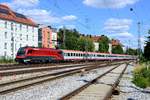 Der EC 80 von Verona Porta Nuova nach München HBF wurde am 16.