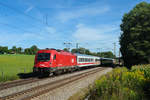 1216 020 mit EC 85 am 14.08.2011 bei Vogl.