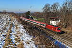 Das ehemalige Stellwerk des Bahnhofs Fischbach bot am 16.