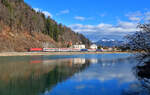 1216 005 mit EC 83 am 03.02.2024 bei Kufstein.