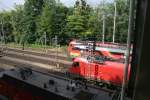 Startaufstellung am Bahnhof Spielfeld (Grenzbahnhof zu Slowenien)fr die Fahrt Richtung Graz.