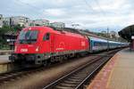 ÖBB 1216 240 steht in Praha hl.n.