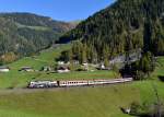 1216 020 mit EC 85 von Mnchen Hbf nach Bologna Centrale am 23.10.2012 unterwegs bei St.